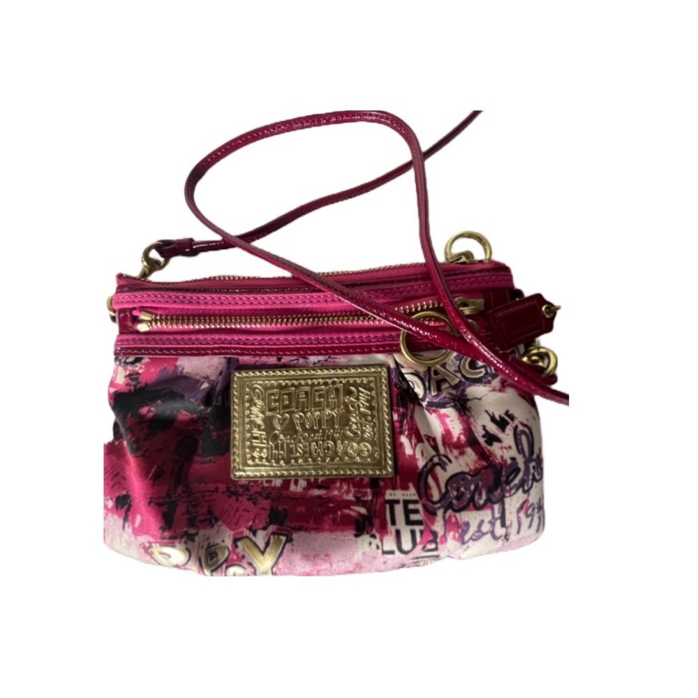 Coach Poppy Multicolor Clutch